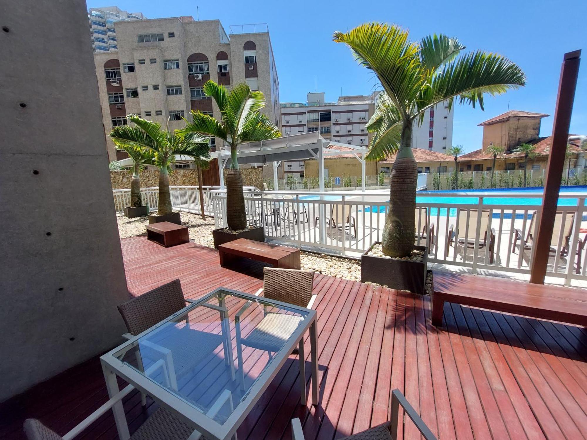 Book Santos Unlimited 817 Elegancia Vista Mar Lägenhet Exteriör bild