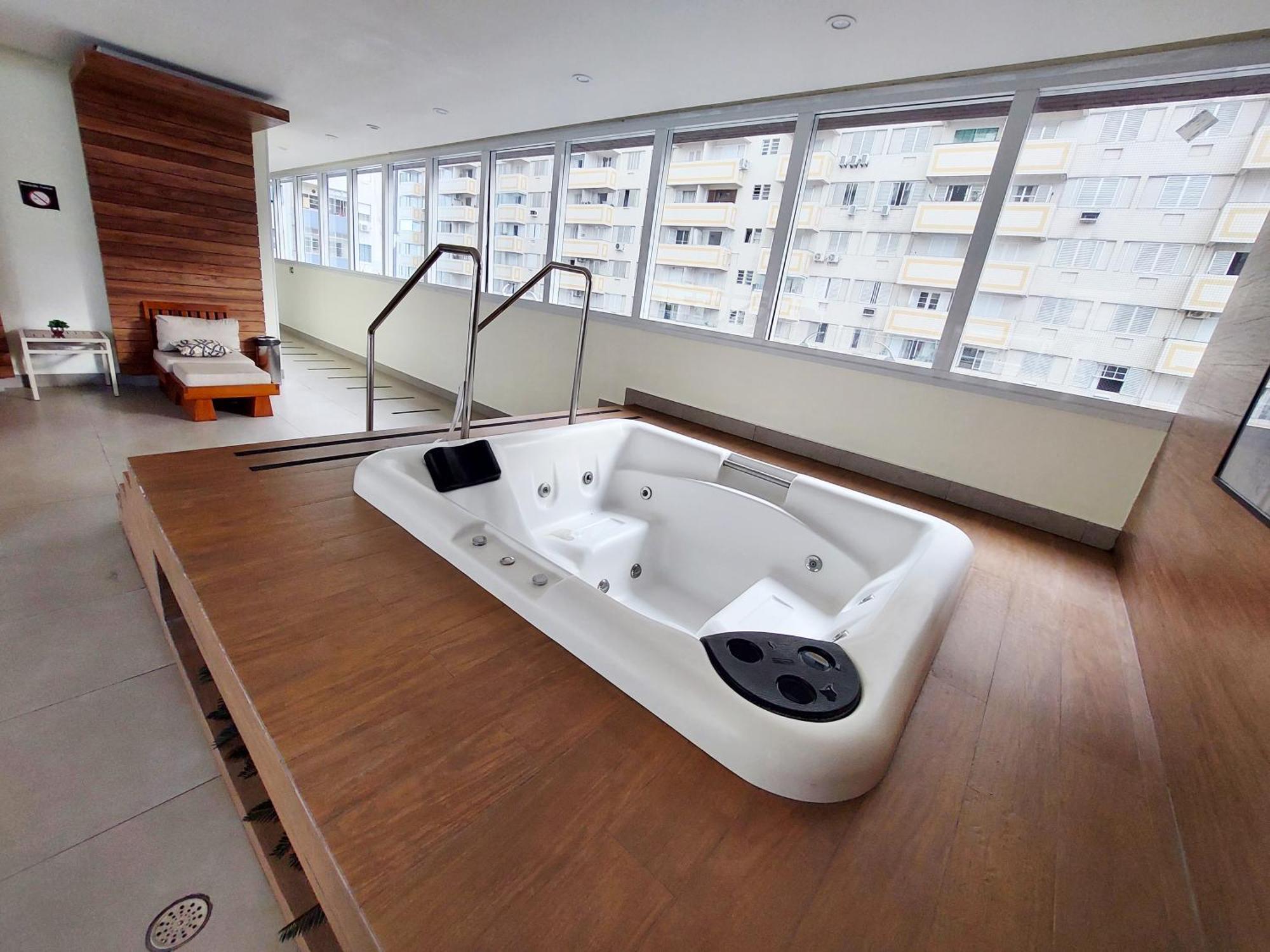 Book Santos Unlimited 817 Elegancia Vista Mar Lägenhet Exteriör bild